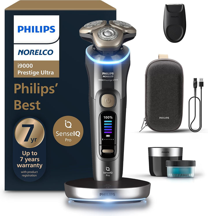 Philips Norelco Shaver i9000 Prestige Ultra, afeitadora eléctrica h...