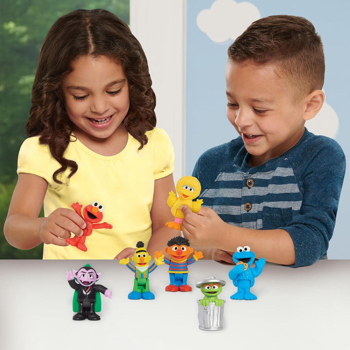 Just Play Sesame Street Neighborhood Friends - 7 figuras
