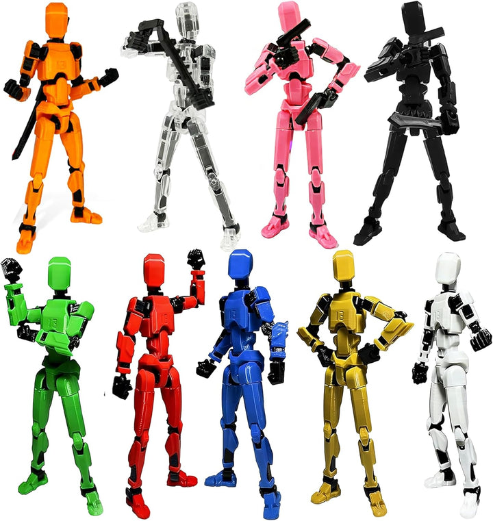 Skeelful Juego de figuras de acción de Titan13 2026, Lucky Robot 13...