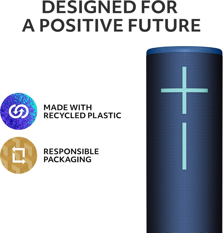 Ultimate Ears MEGABOOM 4, altavoz Bluetooth portátil impermeable, s...