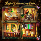 INSOON Calendario de Adviento 2026 Magic Book Nook Set de construcción con