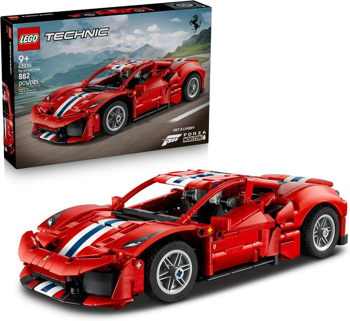 LEGO Technic Ferrari 488 Coche de pista 42235 | Juguetes de constru...