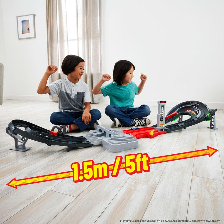 Conjunto de Pista de Coches Juguetes Hot Wheels, Circuito de Gran P...