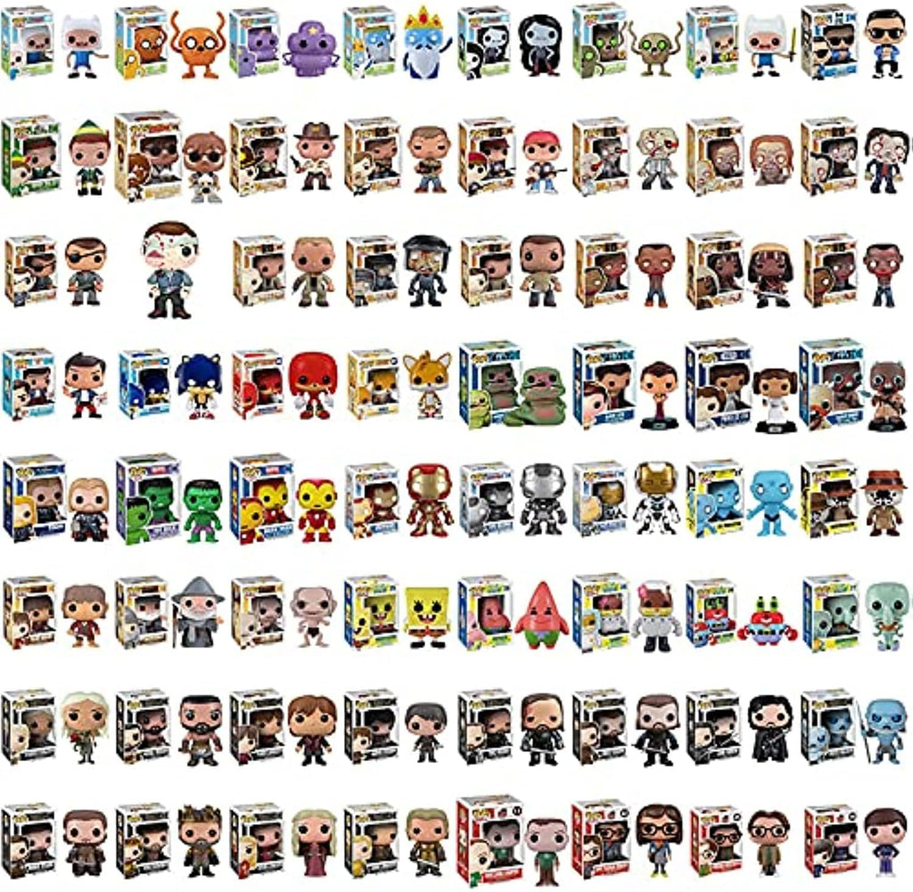 Funko POP Mystery - Juego de 6 figuras, incluye 1 figura elegida al azar, de edición limitada, de persecución - Juego de figuras de vinilo estilizado Nuevo