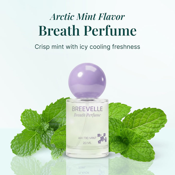 Breevelle The Breath Perfume - Spray oral | Sabor a menta ártica |...