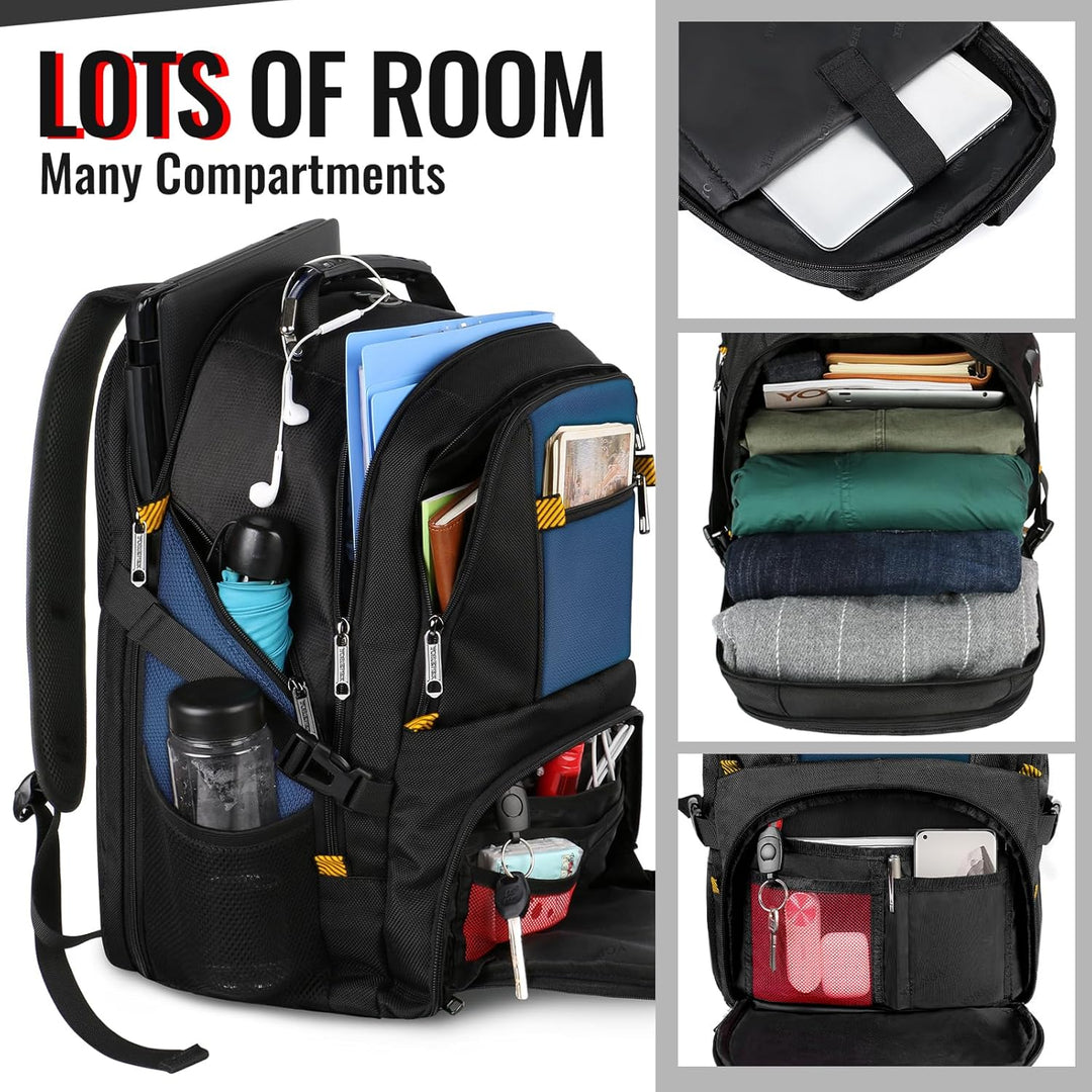 YOREPEK Mochila de viaje, mochila extra grande de 50L para portátil...
