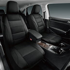 Skechers Fundas de asiento de automóvil de espuma viscoelástica refrigeradas por aire, compatibles con bolsas de aire, ajuste universal para la mayoría de automóviles, SUV, camionetas y camiones