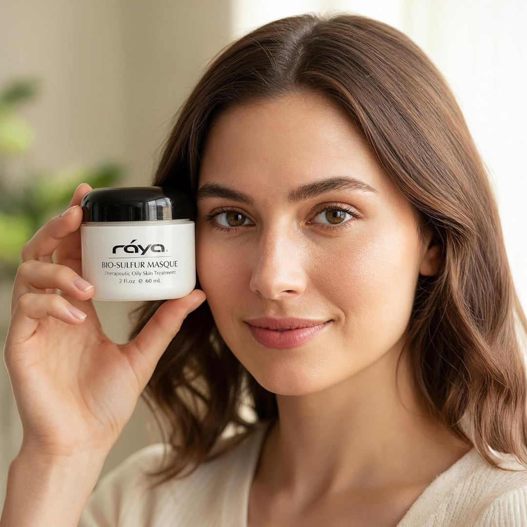 Raya Mascarilla de Bio-Azufre (708) | Mascarilla Facial de Arcilla...