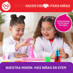 Doctor Jupiter Kit de primeros experimentos científicos para niñas a partir