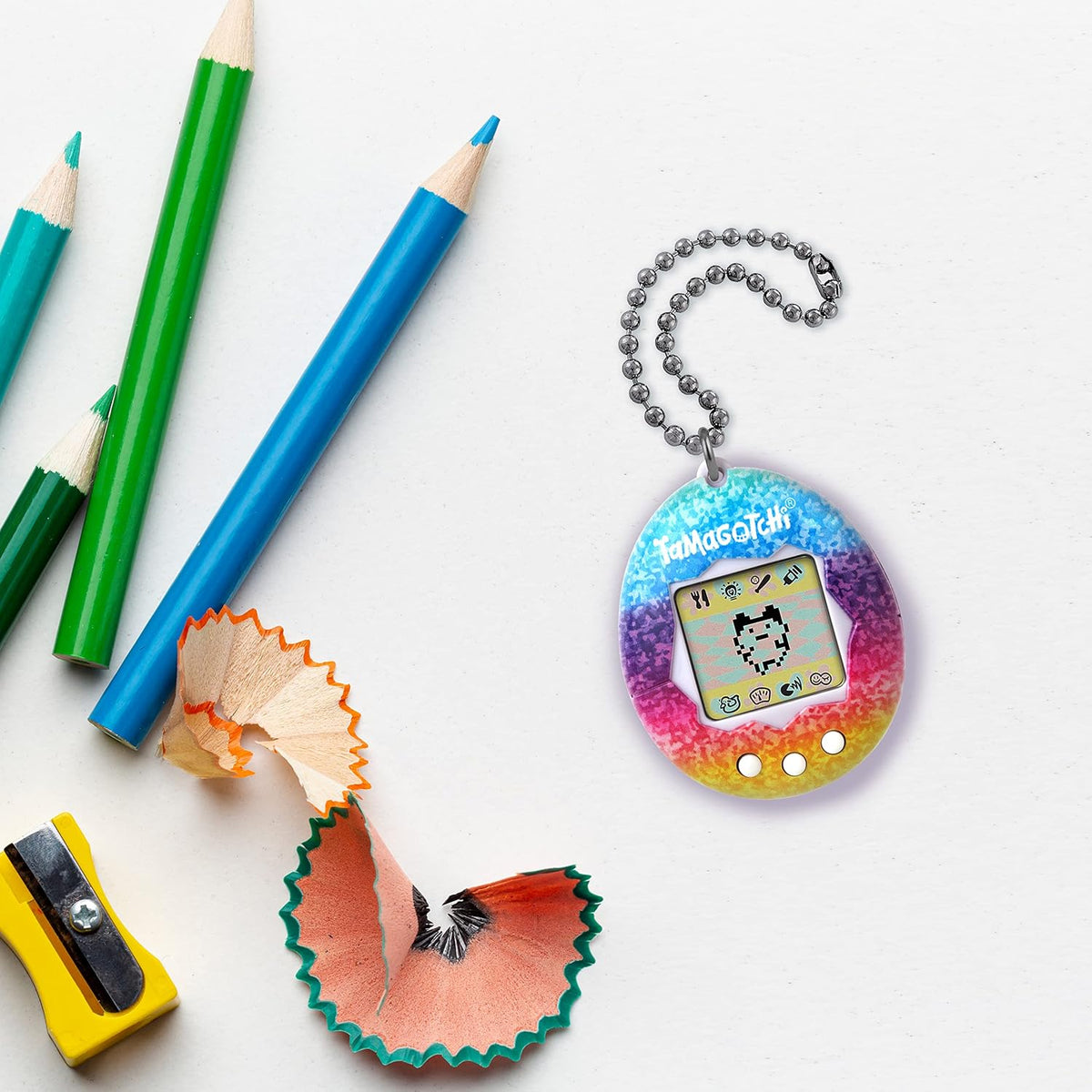 Tamagotchi original - arcoiris (logotipo actualizado)