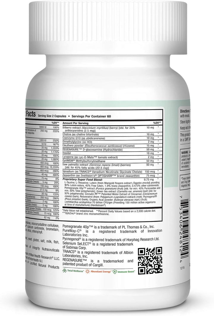 Multivitamínico 50 Plus \u2013 Multivitamínico diario de más de 50...