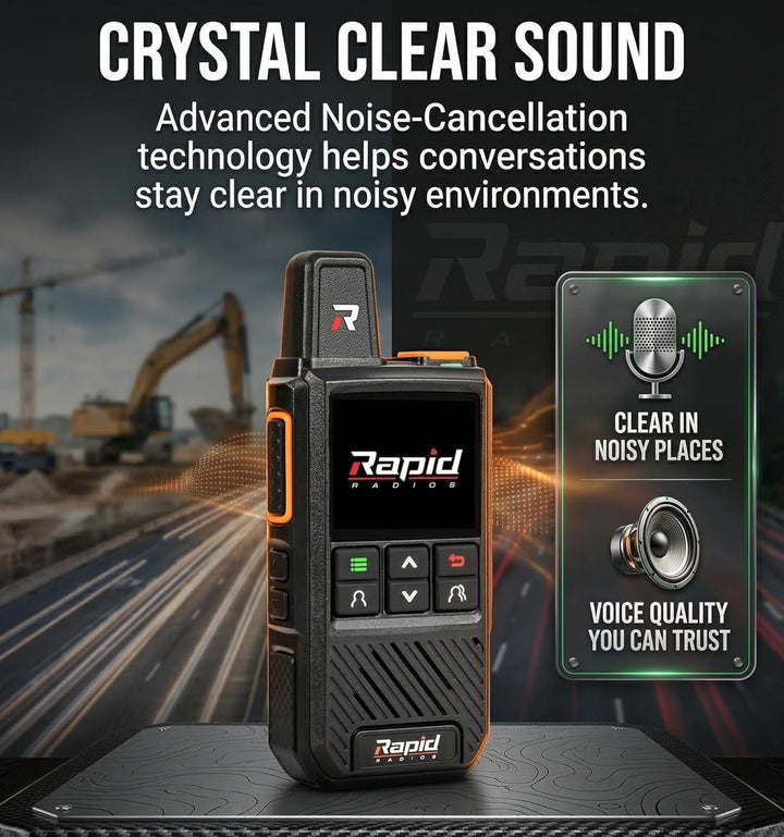 Rapid Radios Nationwide LTE Walkie-Talkie - Radio bidireccional - J...
