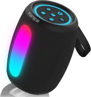Altavoz Bluetooth, inalámbrico portátil, potente sonido estéreo\/8...