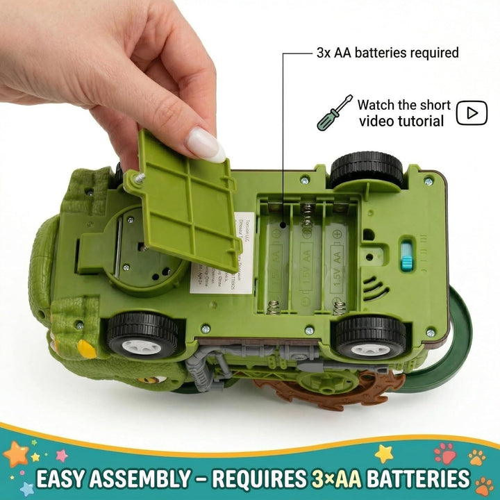 Juguete de camión de dinosaurio para niños de 3, 4, 5, 6, 7 y 8 año...