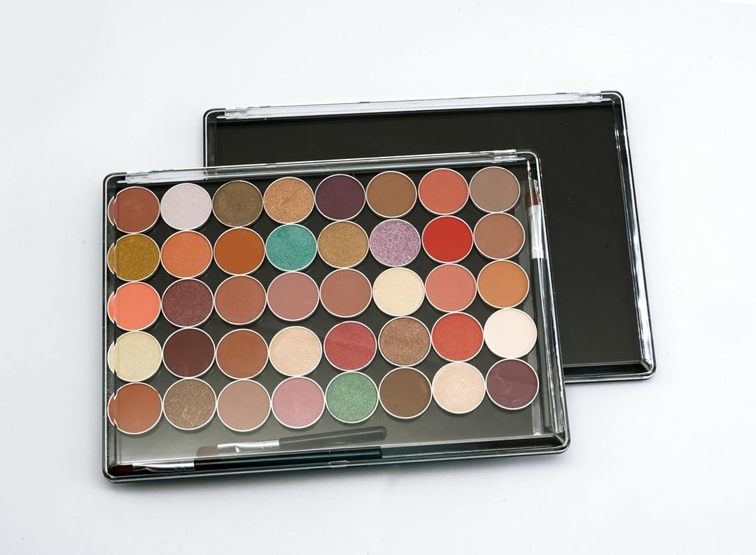 UDTIP Paquete de 2 paletas de maquillaje magnéticas grandes XL con...