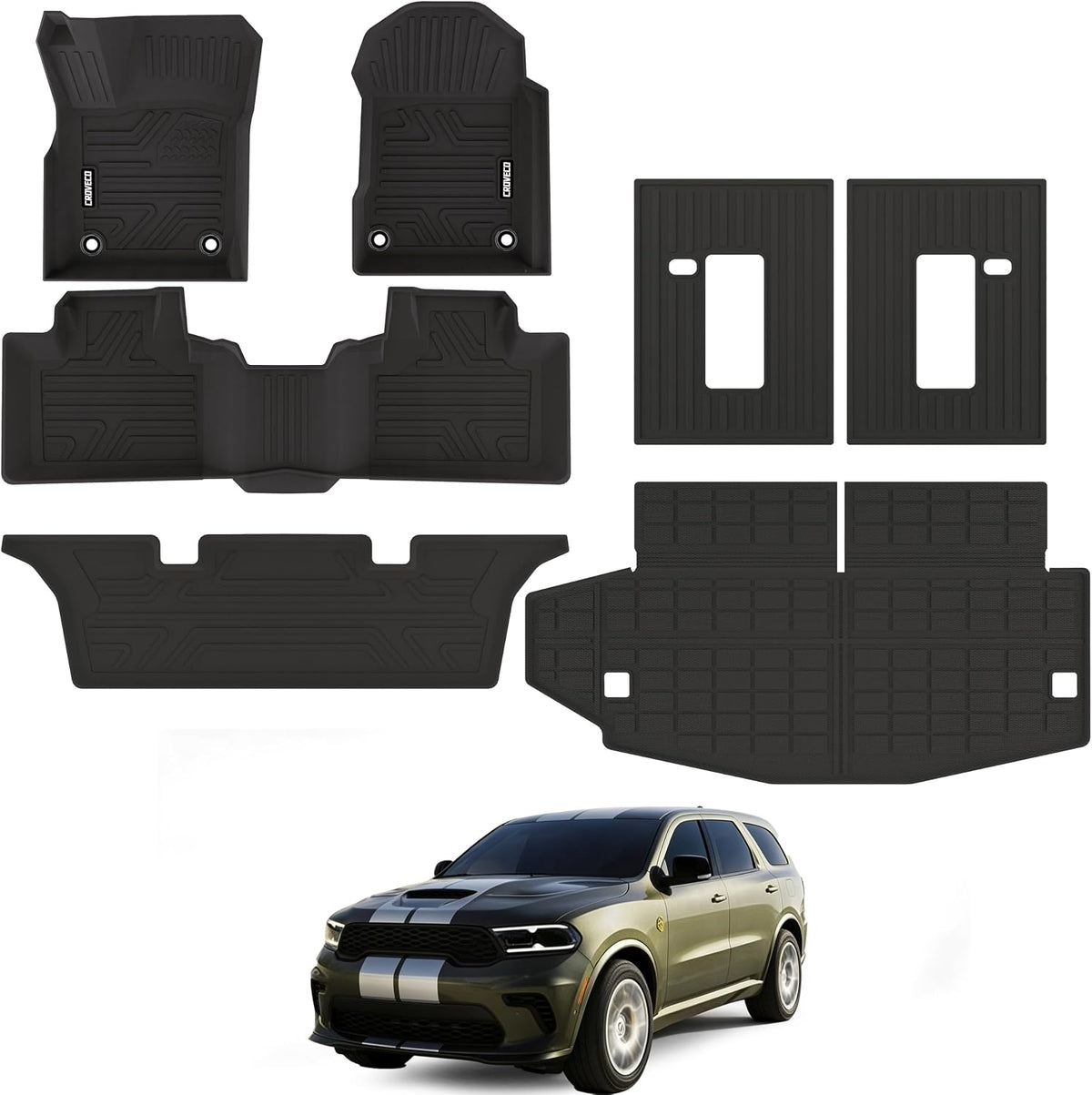 Alfombrillas y revestimientos de carga para Dodge Durango 6