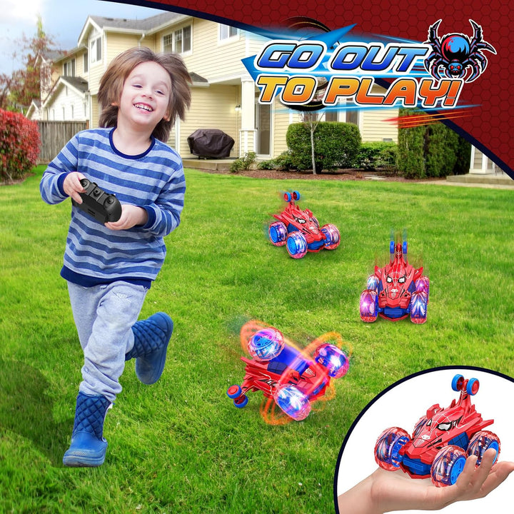 Coche de Control Remoto Coches RC Juguetes, Genial Coche de Acrobac...