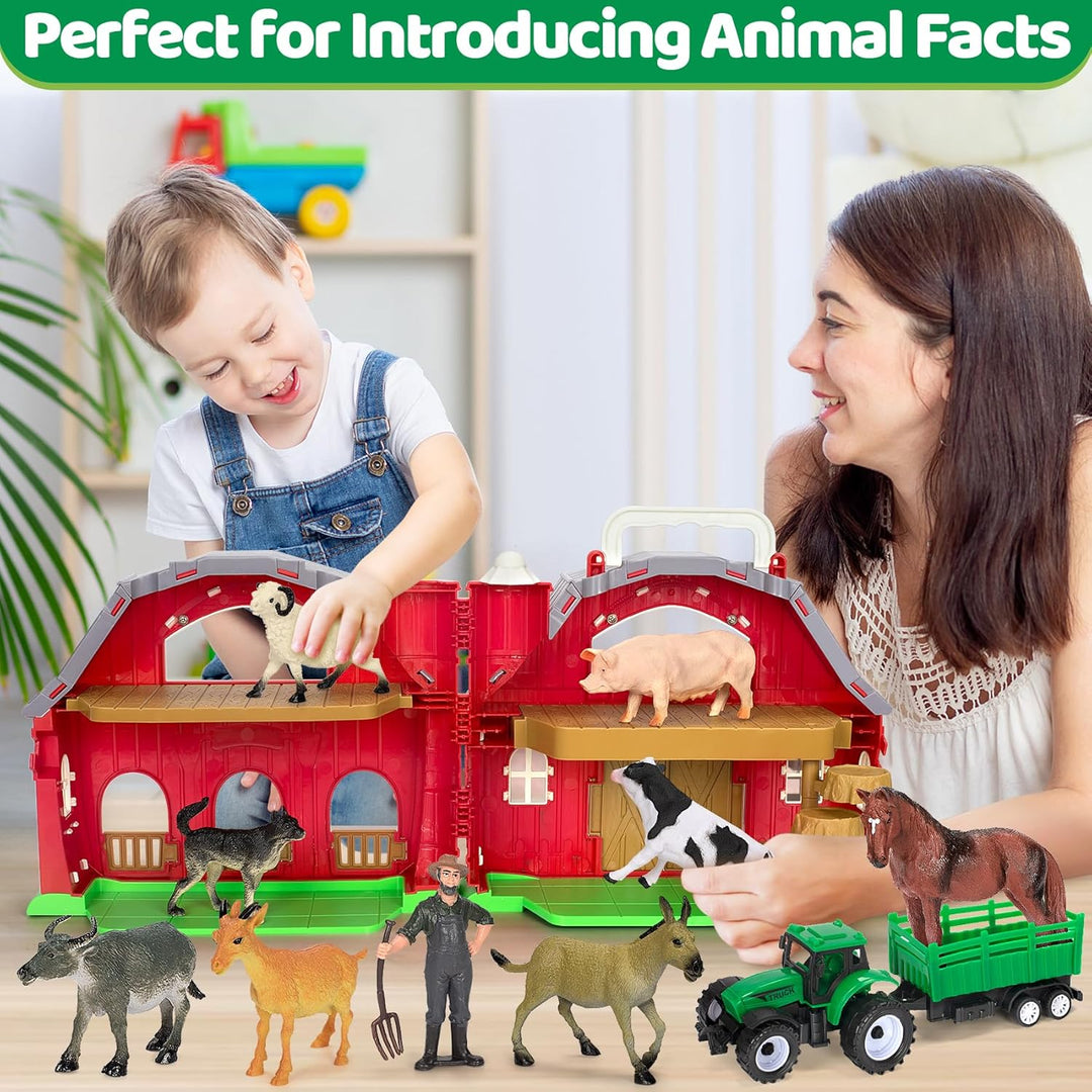 Juguetes de animales de granja para niños de 1 2 3 4 5