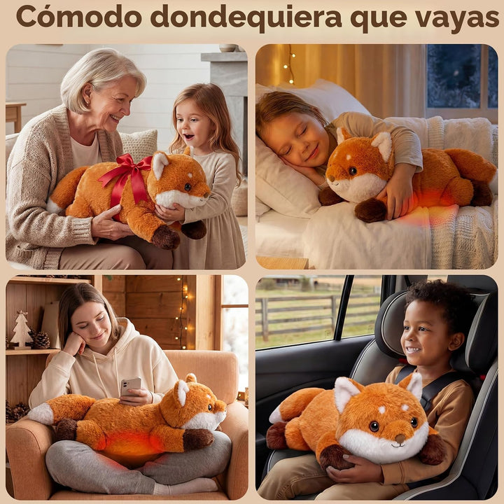 Mewaii Animales de peluche con peso para adultos y niños, de 2 a 5...
