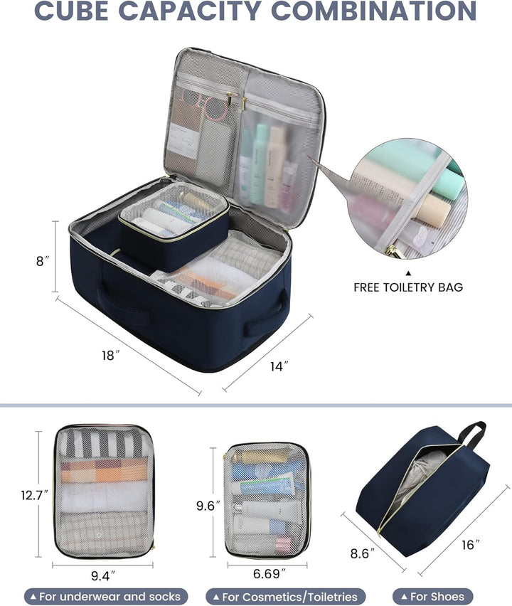 LOVEVOOK: Mochila de viaje para mujer, mochila de 40L para llevar e...