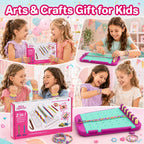 Wolfbird Kit de fabricación de pulseras de la amistad para niños de 8 a 12 años, para hacer pulseras y manualidades, regalo de cumpleaños