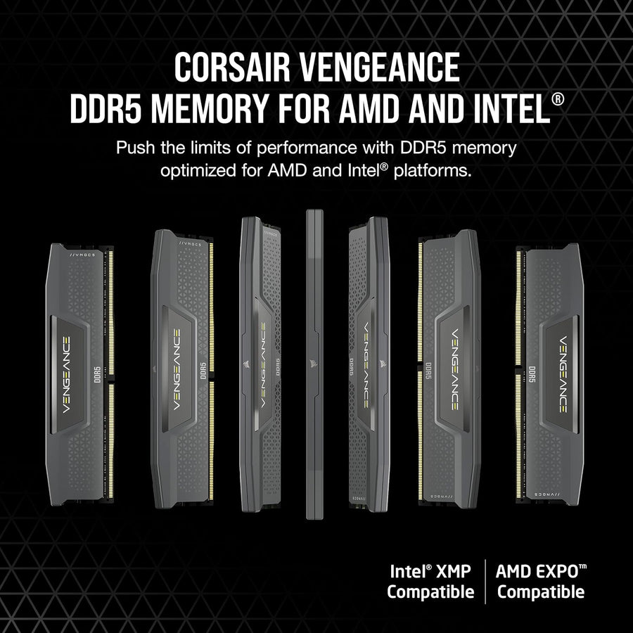 CORSAIR Vengeance DDR5 16 GB (2 x 8 GB) DDR5 5200 MHz CL40 AMD Expo...