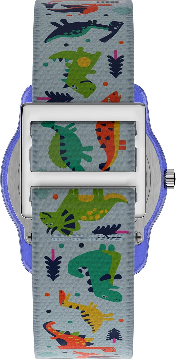 Timex Reloj analógico metálico para niño.