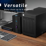 OWC ThunderBay 4 0TB Caja de almacenamiento RAID de Thunderbolt 40G...