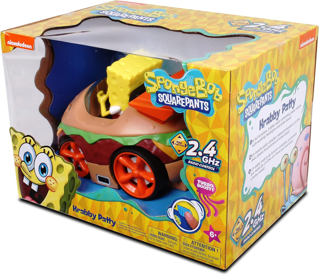 NKOK Krabby Patty con control remoto con vehículo de Bob Esponja, v...