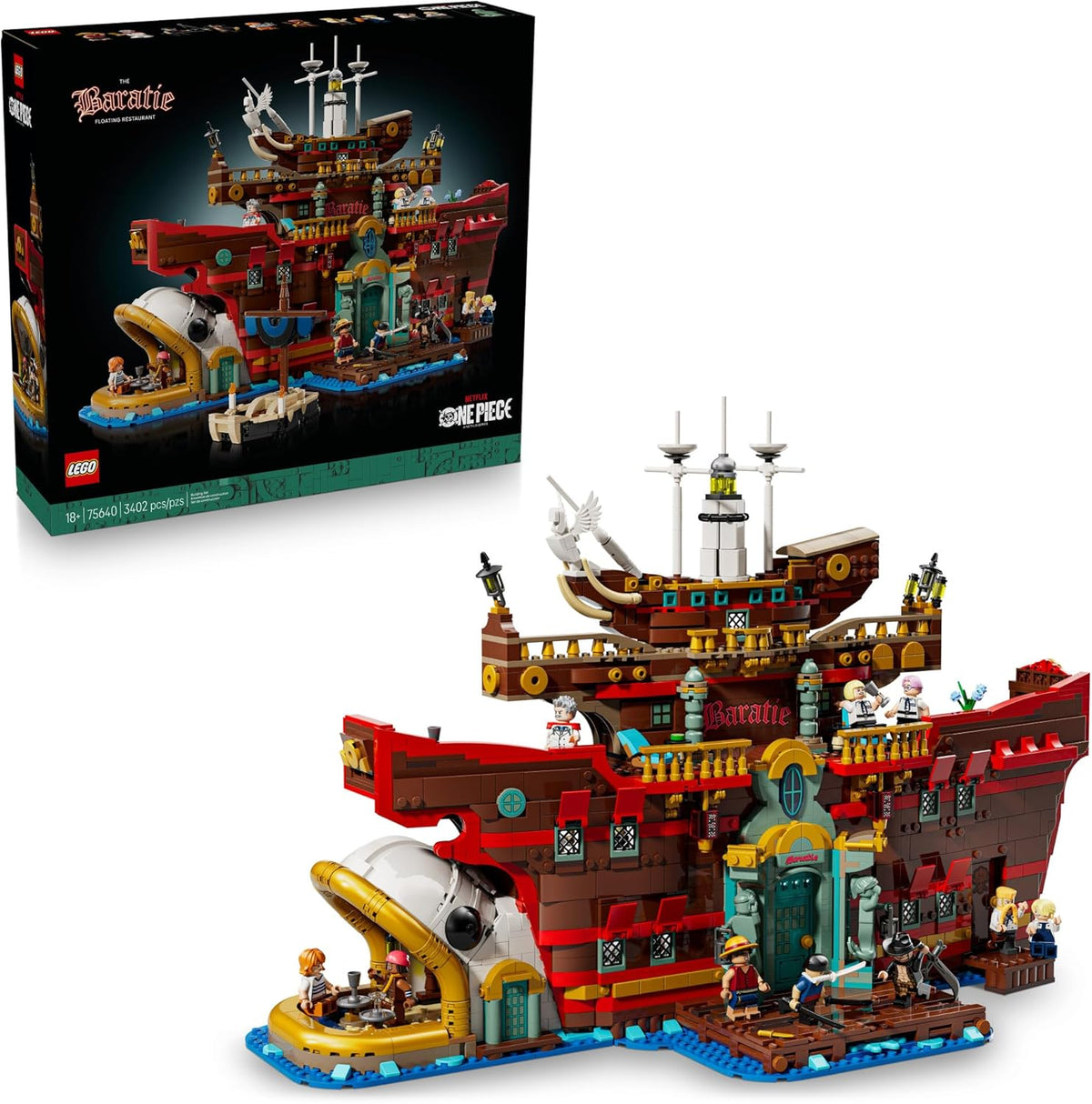 Lego One Piece The Baratie - Juego de construcción