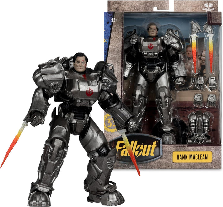 McFarlane Toys - Figura de acción de lujo Fallout Hank MacLean de 7...