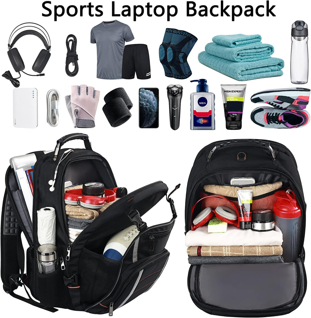 Mochila de viaje para laptop, mochila extragrande para hombres y mu...