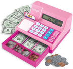 Learning Resources Pretend & Play Calculator Register Toy, Pink