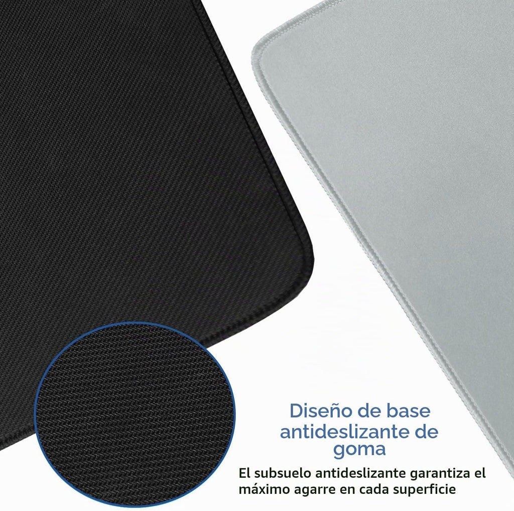 Alfombrilla de mouse grande extendida para juegos con bordes cosidos, 47.3
