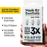 Made by Dentists Cepillo de dientes eléctrico para niños, cepillo d...