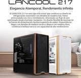 Lian Li LANCOOL 217 ATX Mid-Tower PC Case, 5 ventiladores PWM, made...