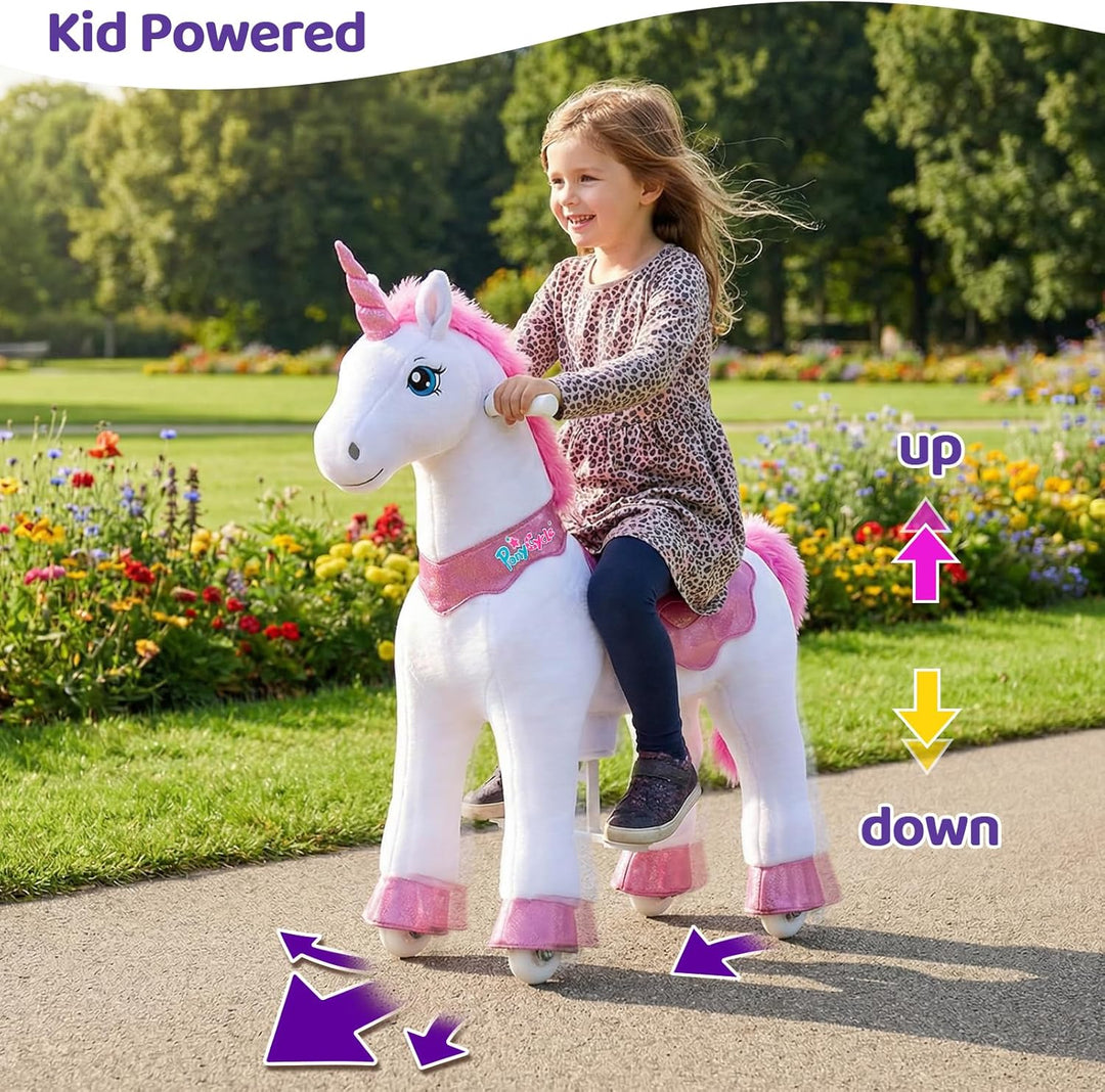 PonyCycle Unicornio para Montar Juguetes de Unicornio para Montar,...