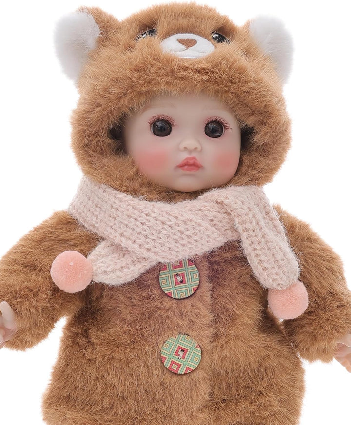 Cloveray Baby Dolls, 15 Inch Realistic Soft Body Baby Doll Real Lif...