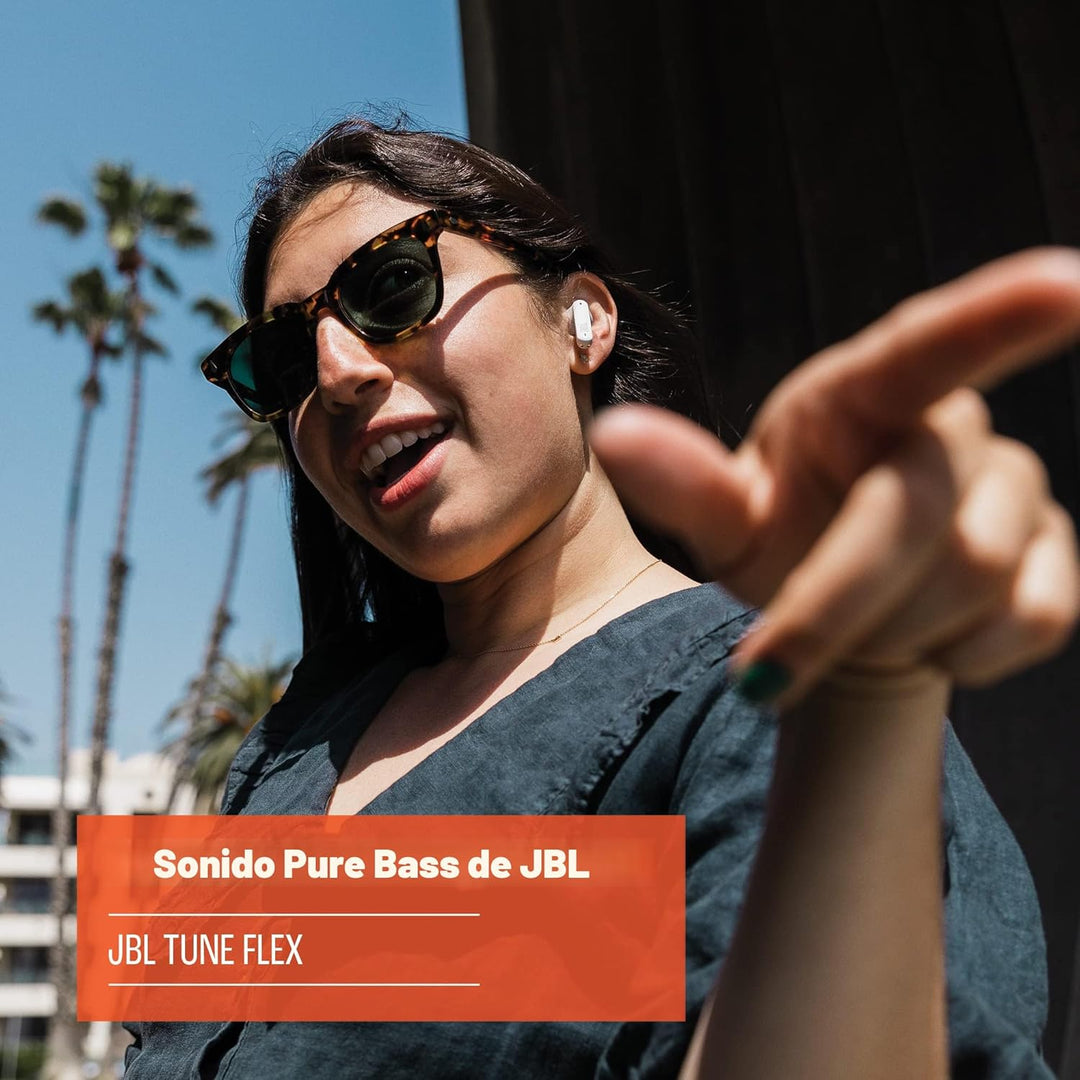 JBL Tune Flex - Auriculares inalámbricos verdaderos con cancelación...
