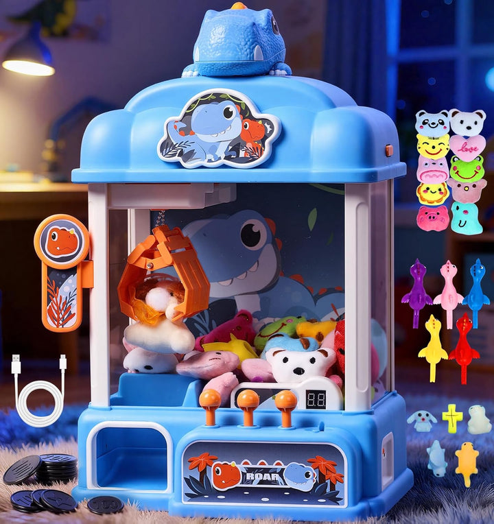 CWLAKON - Máquina de Garras para Niños, Juguetes de Dinosaurio para...