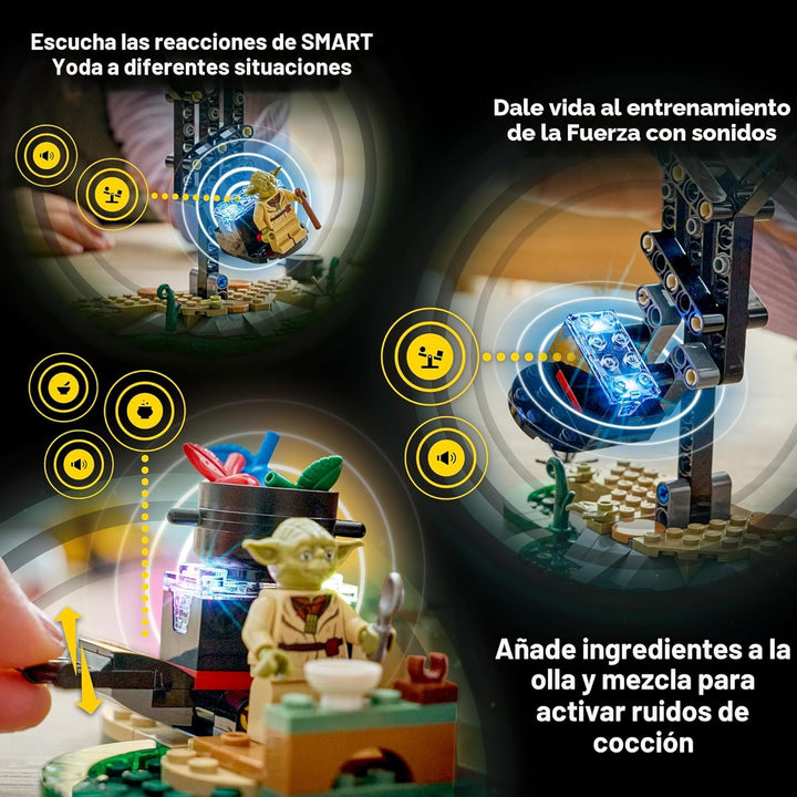 LEGO Star Wars SMART Play: Yoda's Hut and Jedi Training - Jugue...