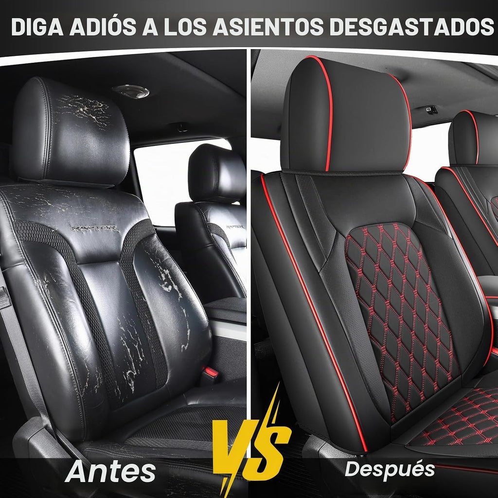 Fundas de asiento para F150 2015-2026 SuperCrew, 2017-2026 F250/350/450