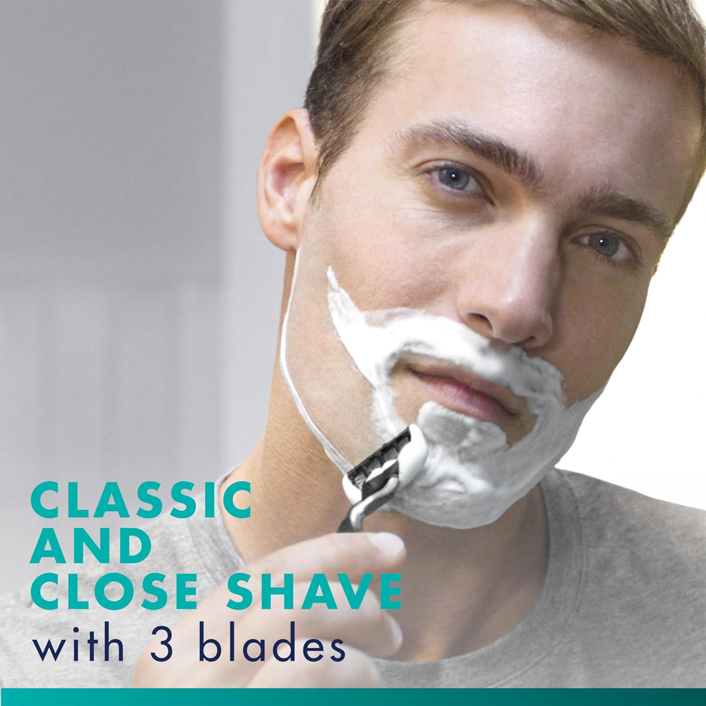 Gillette Mach3 - Cuchillas de afeitar para hombres, repuestos de 3...