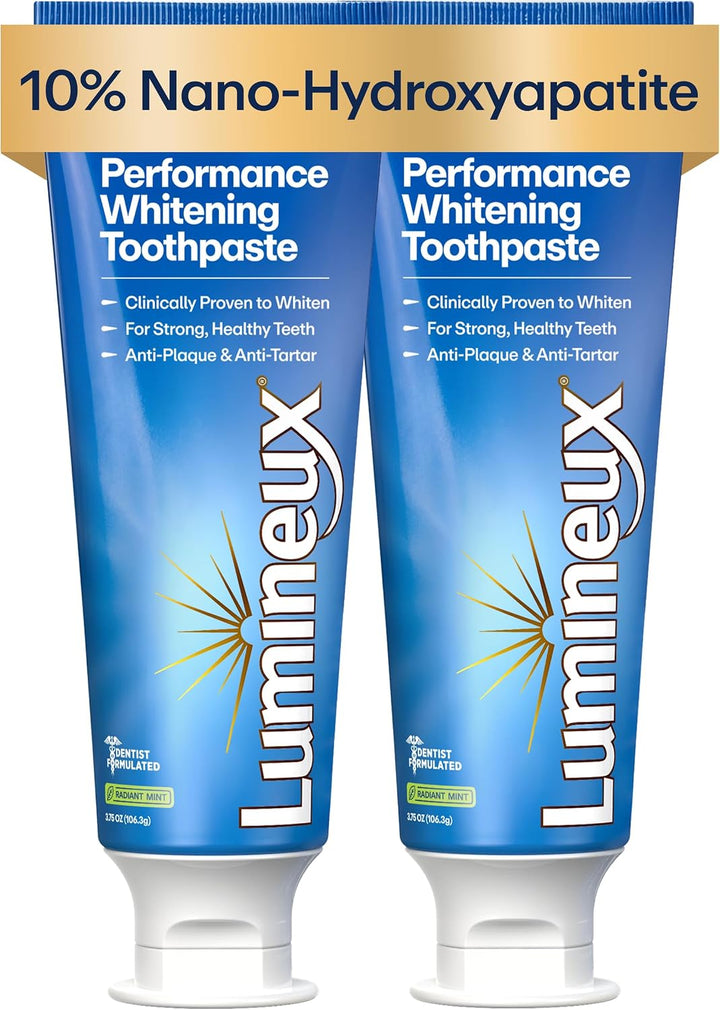Lumineux Pasta de dientes blanqueadora 10% Nano hidroxiapatita, 3.7...