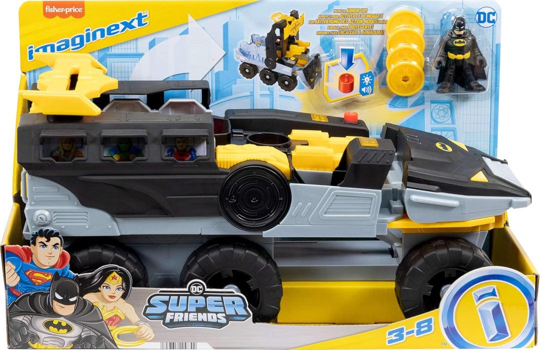 Fisher-Price Imaginext DC Super Friends Batman Juguete Bat-Tanque T...