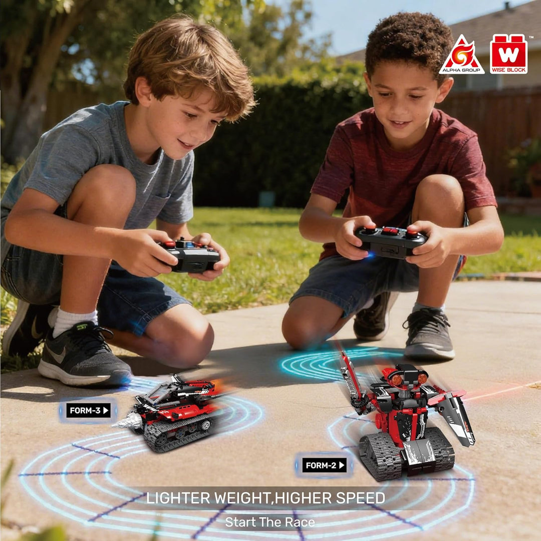 Kit de Construcción de Robots W WISE BLOCK Robótica STEM