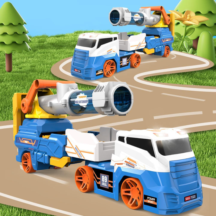 Dwi Dowellin Juguetes de camión para niños, juguetes Carrie Truck R...