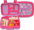 Bentgo Kids Prints - Fiambrera para niños con 5 compartimentos estilo bento
