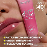 Supergoop! Bálsamo labial Glow Gloss SPF 40, protección de amplio e...
