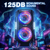 W-KING 270W PEAK Altavoz de Fiesta Grande Bluetooth Más Fuerte\/12...